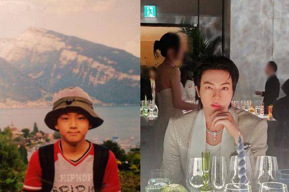 10 Foto Transformasi Jin BTS, Pernah Tampil Bergaya Anak Punk!