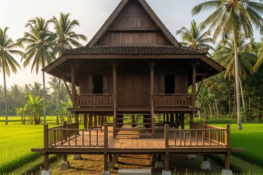 Desain Rumah Estetik di Kampung