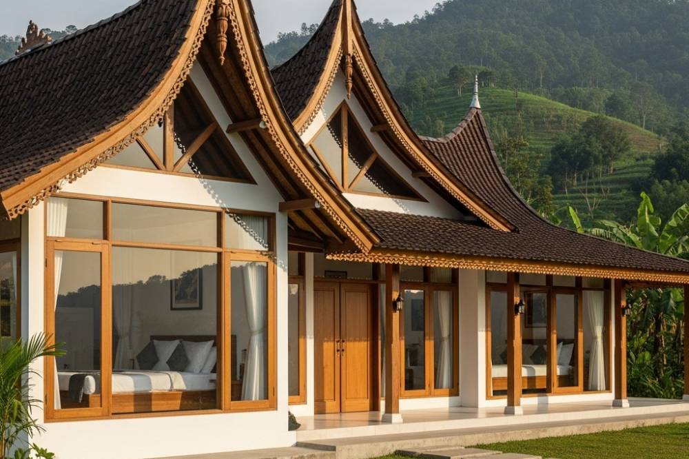 Desain Rumah Estetik di Kampung