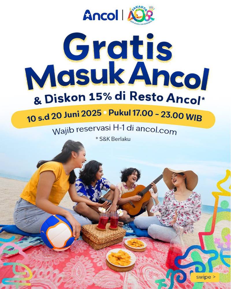 Masuk Ancol Gratis
