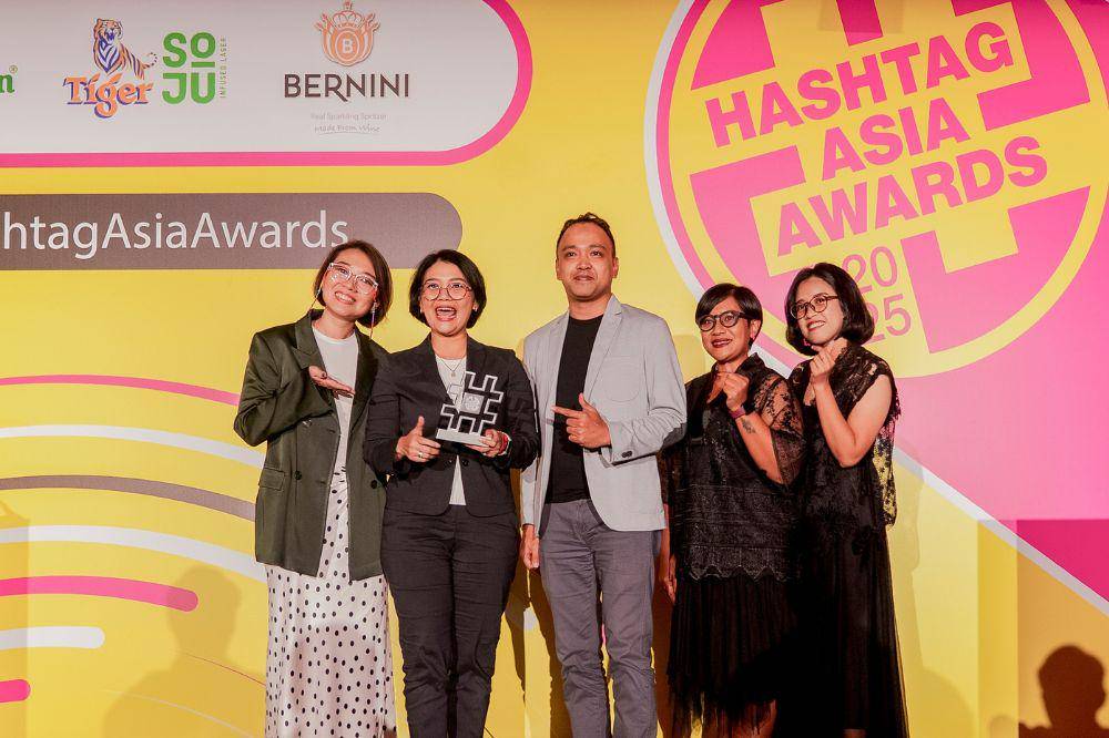 IDN Creative Raih Penghargaan di Hashtag Asia Awards 2025