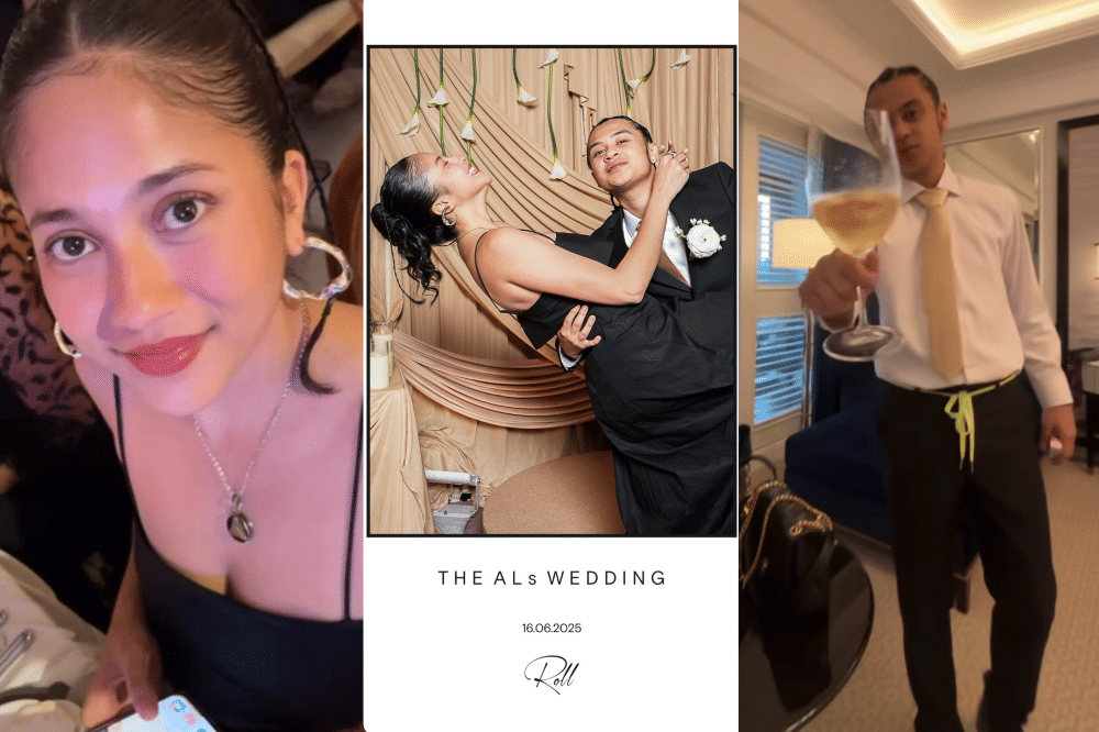 seleb di pernikahan al-alyssa