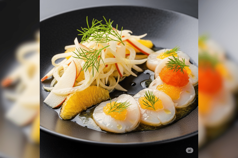 Contoh Scallop Ceviche