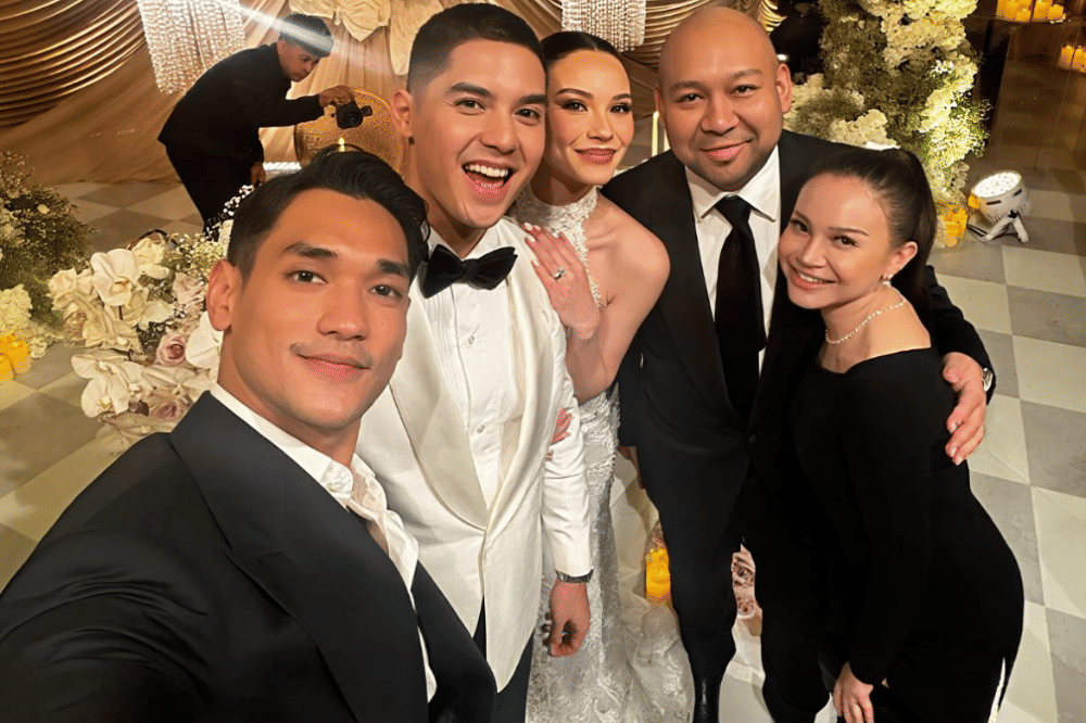 seleb di pernikahan al-alyssa