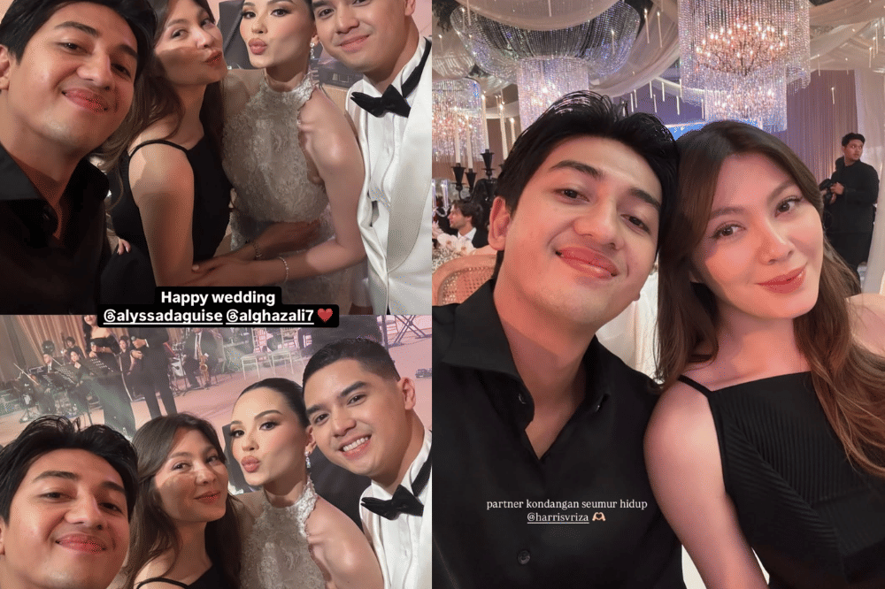 seleb di pernikahan al-alyssa