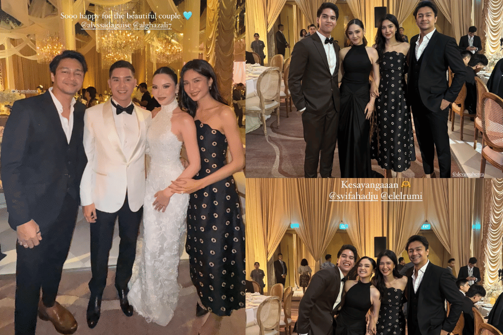 seleb di pernikahan al-alyssa