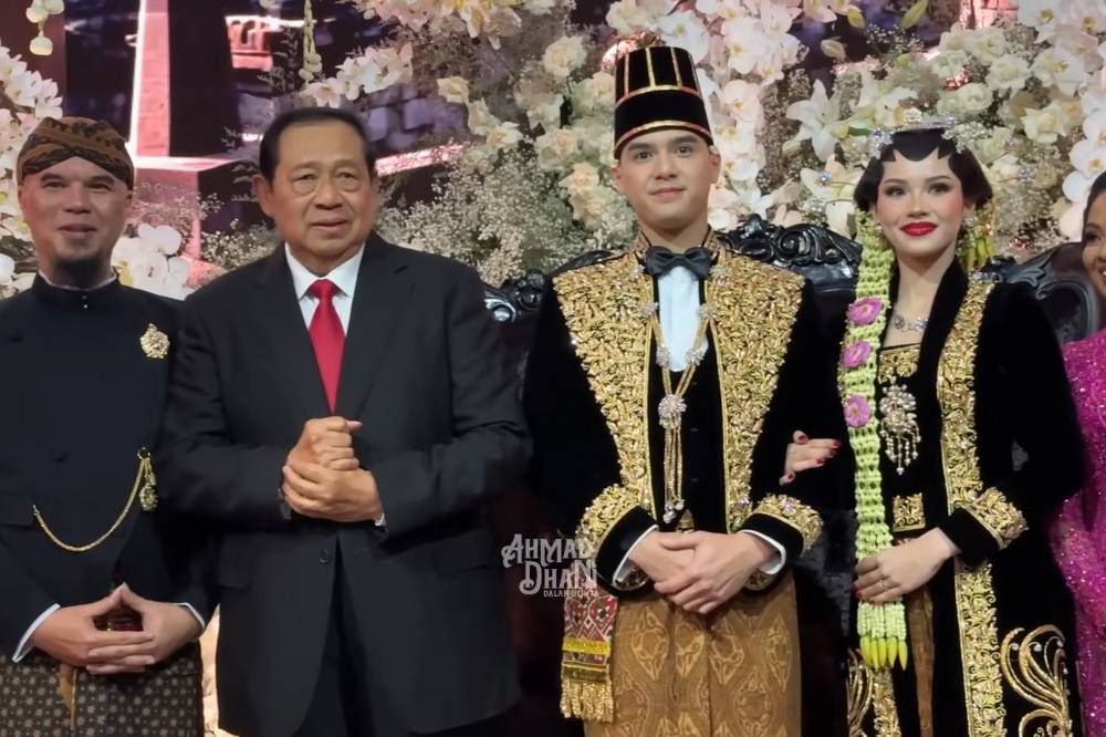 Ada SBY di acara ngunduh mantu Al dan Alyssa