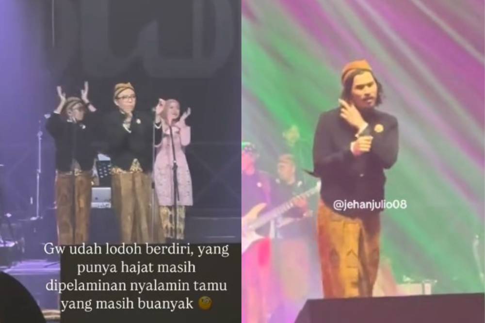 Dewa 19 All Stars di ngunduh mantu Al dan Alyssa