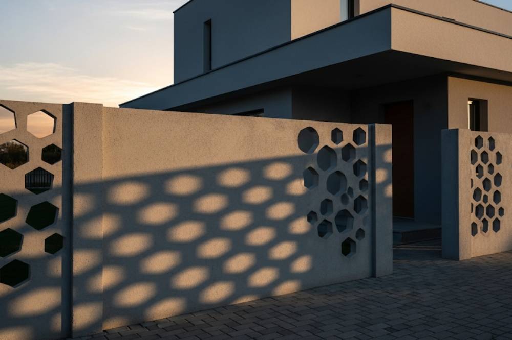 Desain pagar rumah minimalis