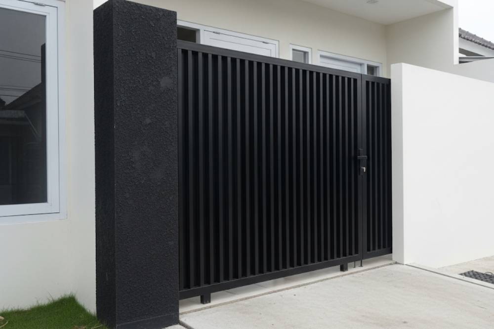 Desain pagar rumah minimalis