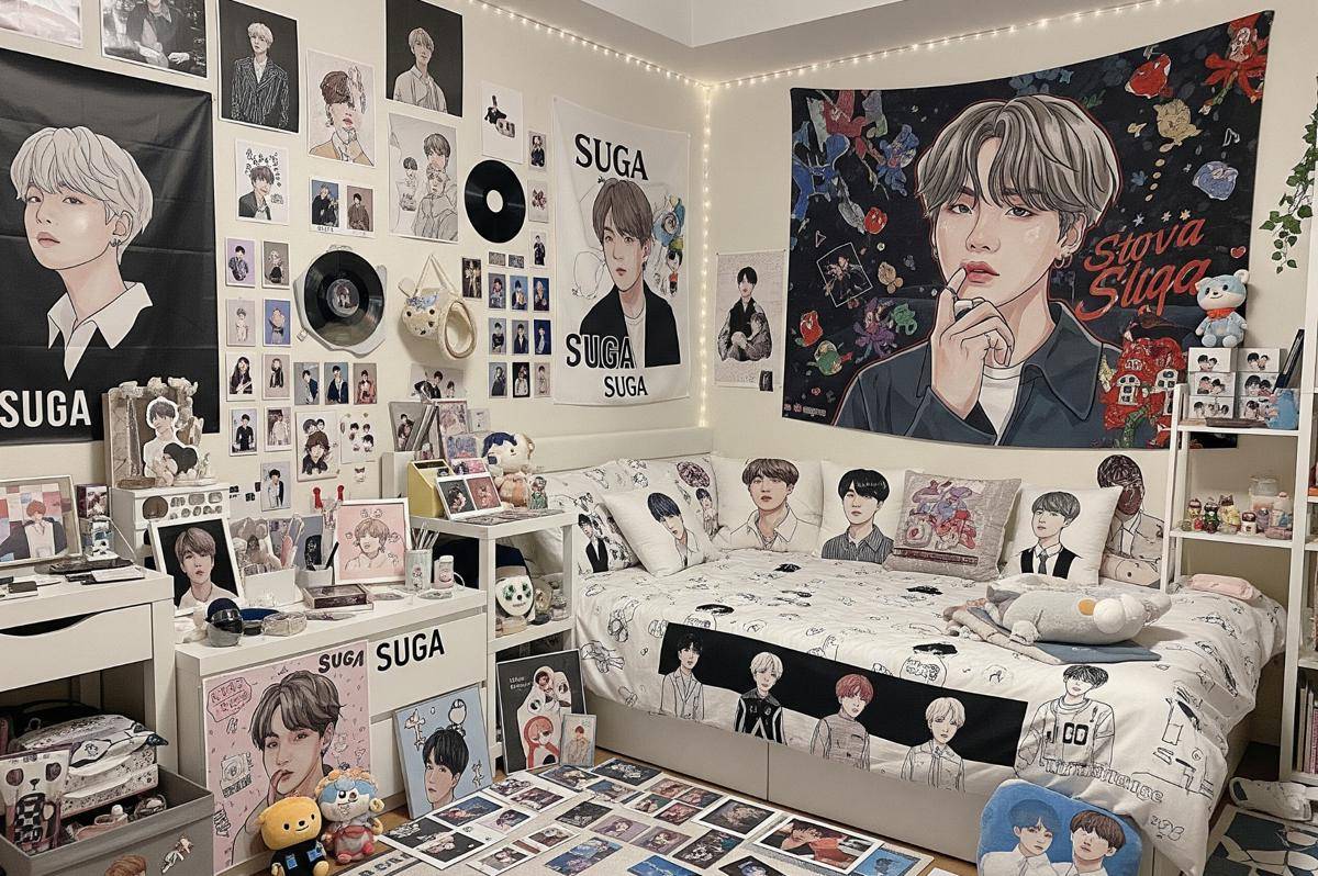 Desain Kamar Tidur Terinspirasi BTS 