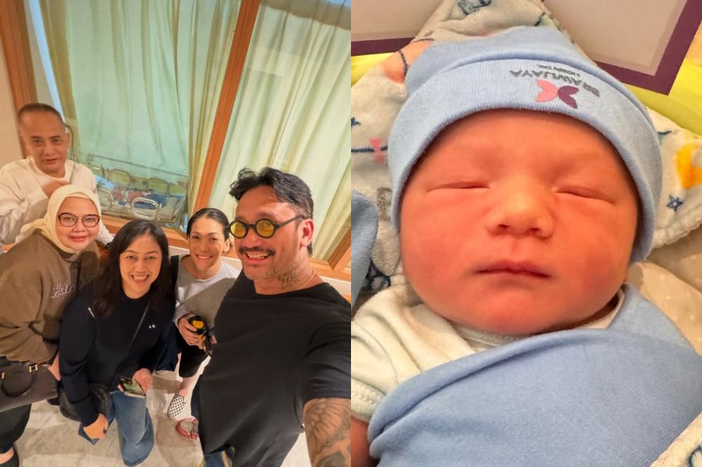 Baby Noa Jadi Cucu dan Cicit Pertama di Keluarga Tora Sudiro