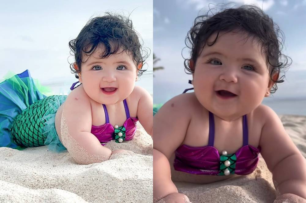 Potret Gia Anak Jessica Iskandar Cosplay Jadi Mermaid, Super Gemas!