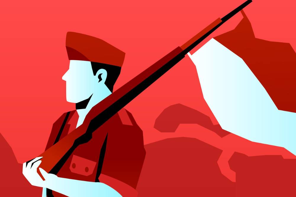 Ilustrasi pahlawan