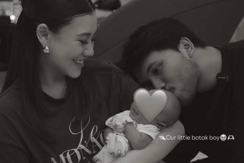 Foto Baby Arash Anak Aaliyah Massaid Dibotak Usai Akikah, Gemas!