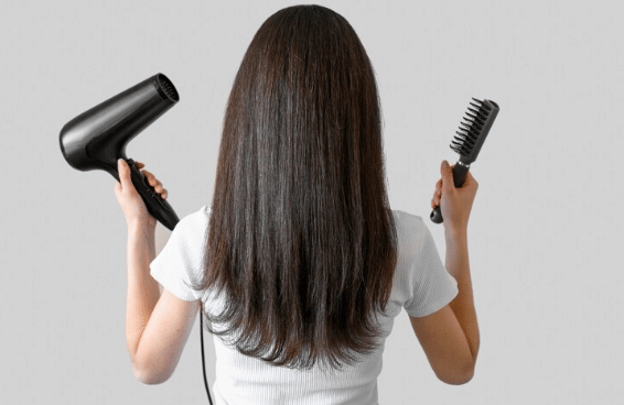 Keringkan rambut sebelum mengenakan hijab
