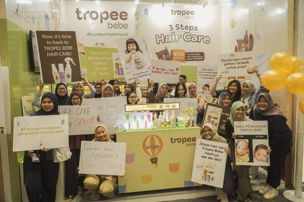 Hair care tropee bebe