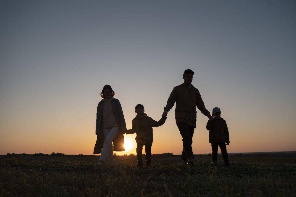 Happy family