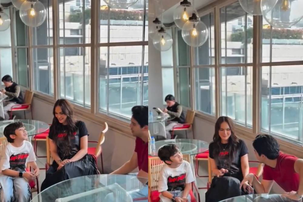 Raffan bersama Luna dan Maxime