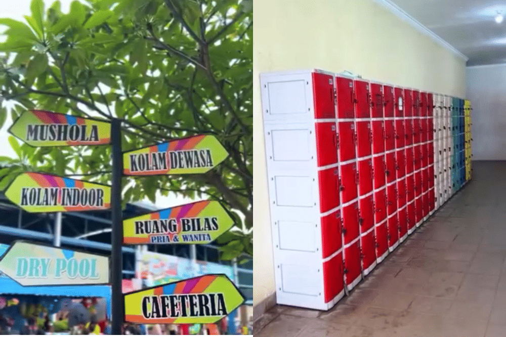 Fasilitas kolam renang THB Bekasi