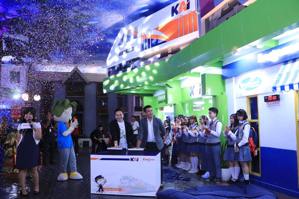 Peresmian Establishment PT KAI Central Station di Kidzania