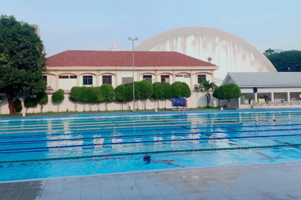 Lokasi kolam renang bulungan