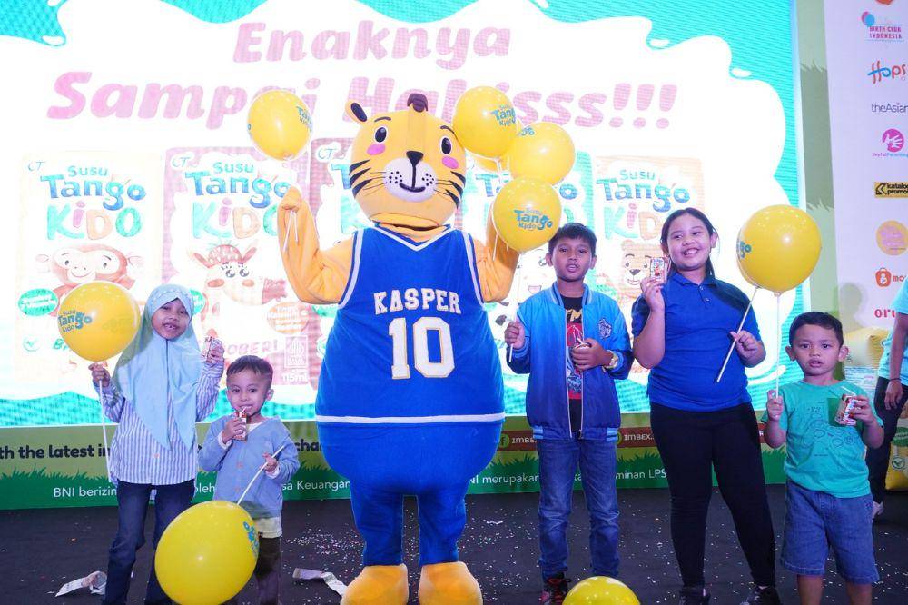 kasper si tiger karakter susu tango kido