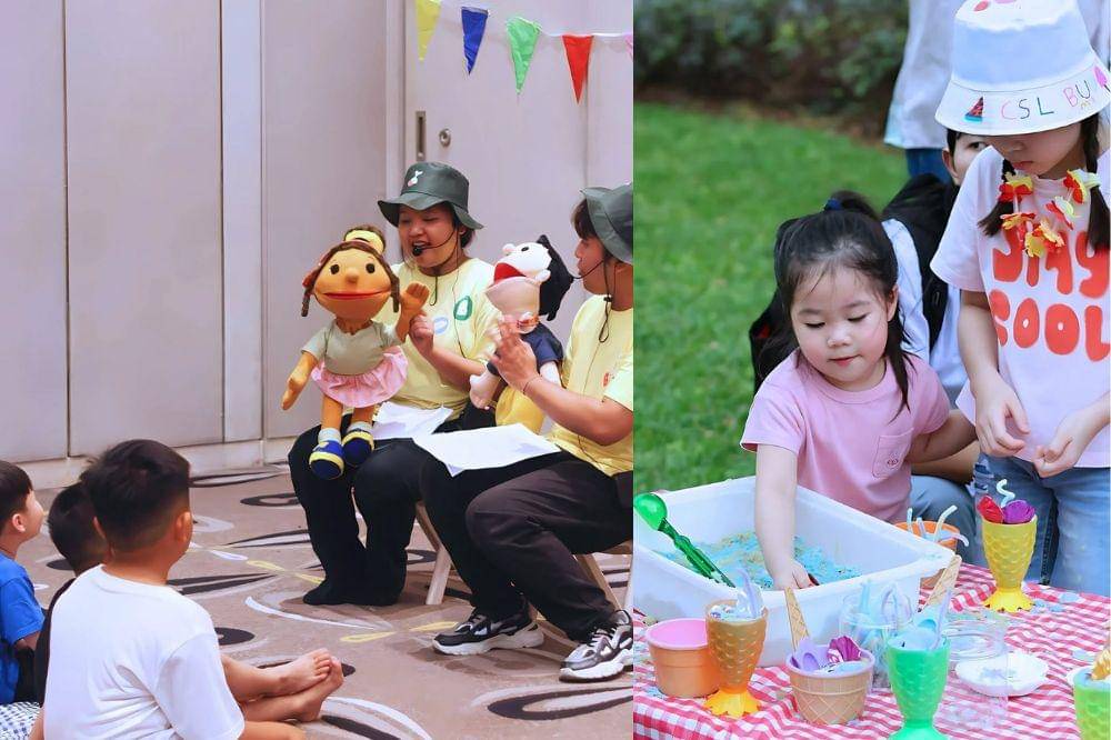 Tropical school holiday