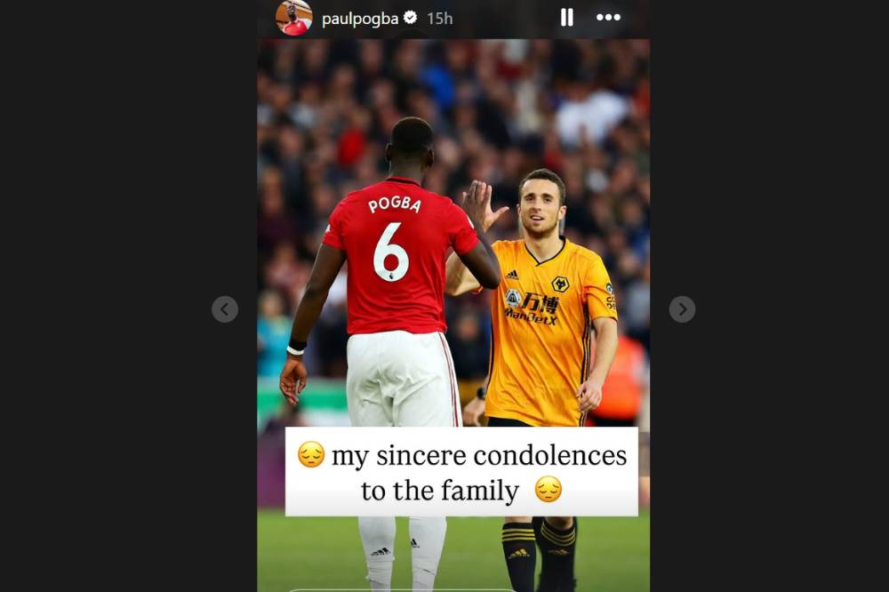 7 Ucapan Duka dari Pemain Bola untuk Diogo Jota