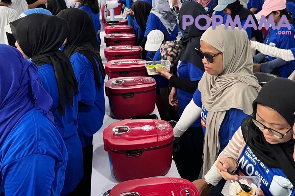 Philips pecahkan rekor masak nasi 2 hari anti basi dengan 300 rice cooker