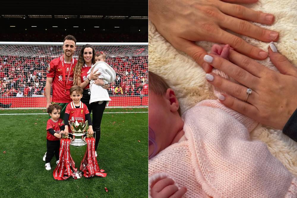 Potret Anak Ketiga Diogo Jota yang Berusia 7 Bulan