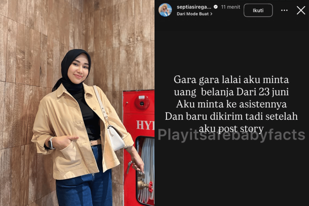 Septia Siregar Marah Bongkar Dugaan Perselingkuhan Putra Siregar 