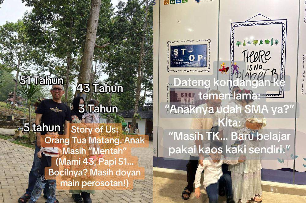 anak tk diantar lansia