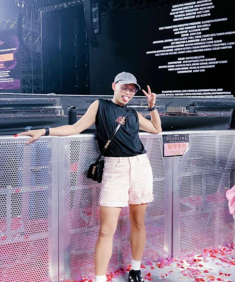 Gaya Artis Indonesia saat Nonton Konser BLACKPINK di Korea