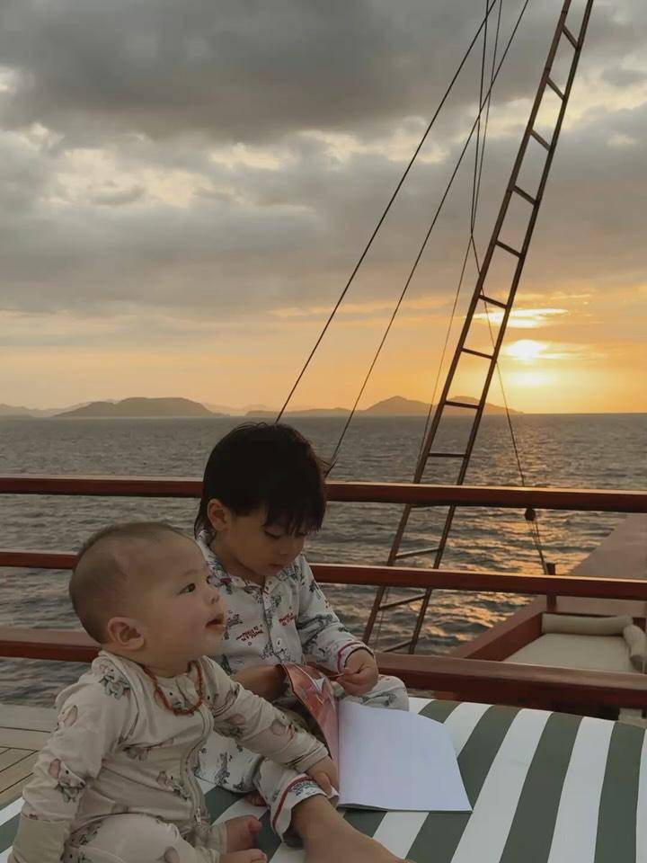 nael anak kedua nikita willy di labuan bajo
