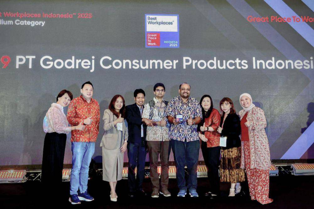 Godrej Consumer Products Indonesia terima penghargaan Best Workplaces™ Indonesia 2025
