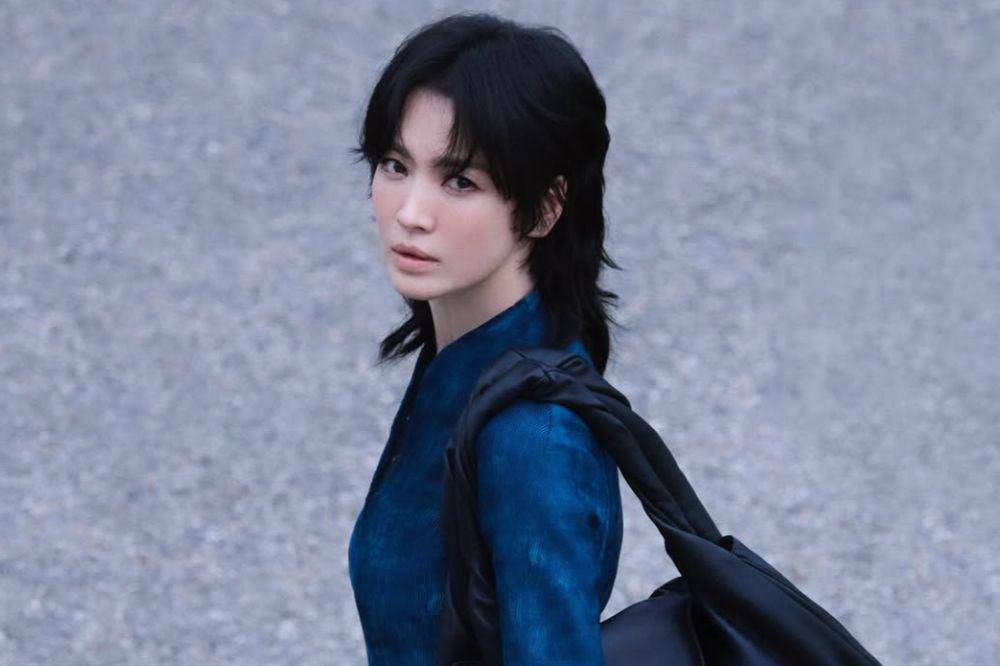 Penampilan Song Hye Kyo dengan Wolf Cut Hair