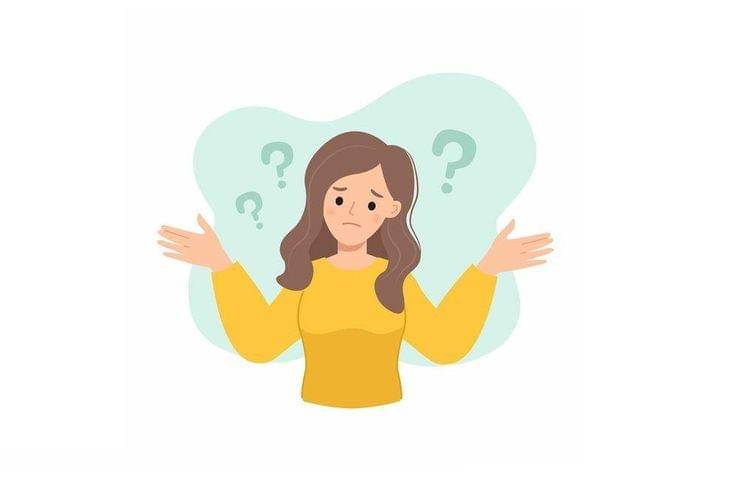 Ilustrasi mahasiswa bingung  (Pinterest)