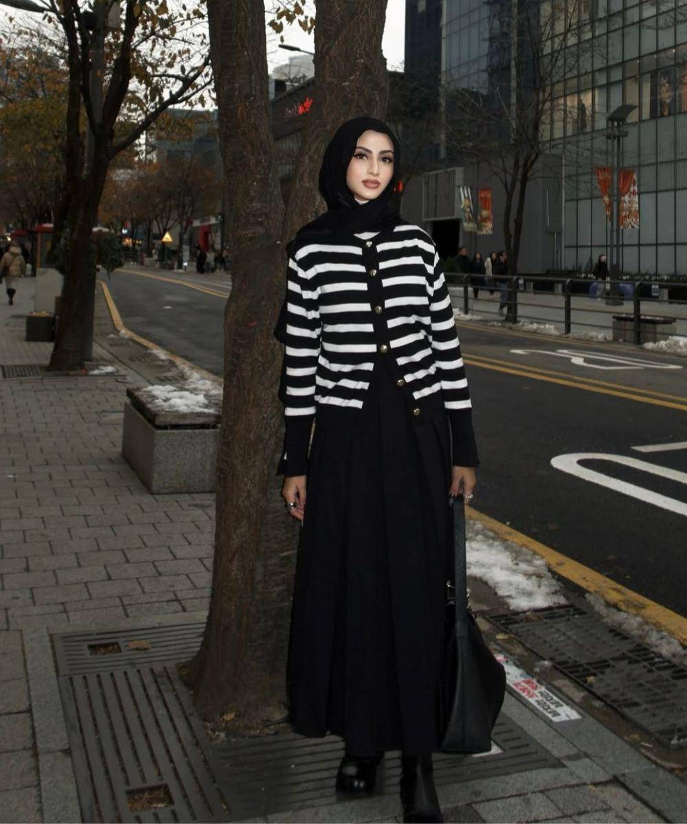 Inspirasi Padu Padan Rok untuk Hijabers