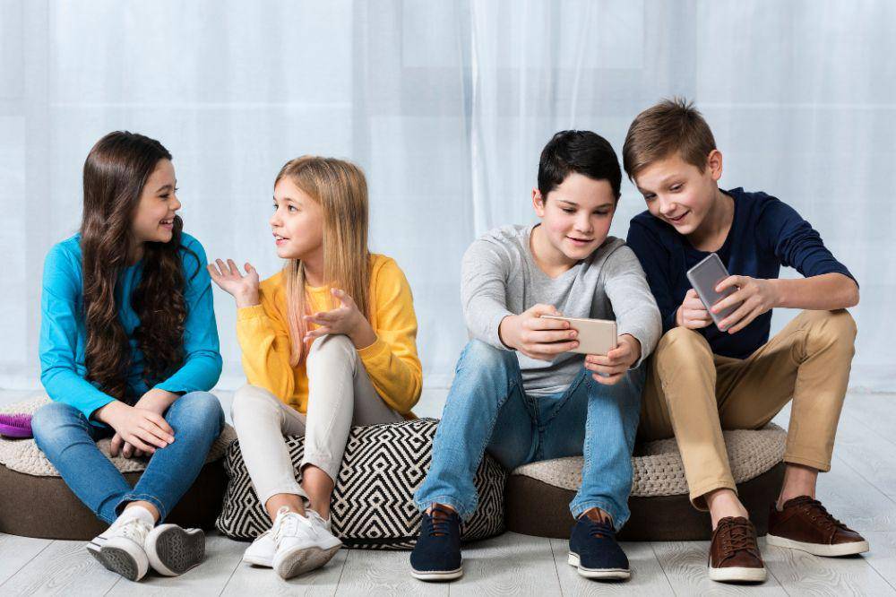Group of young friends
