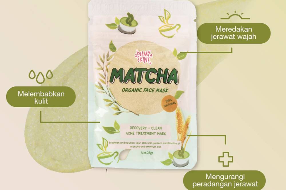 skincare matcha