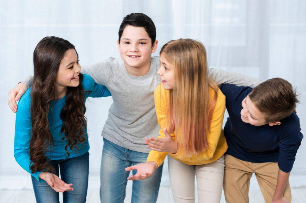 Friends spending time together