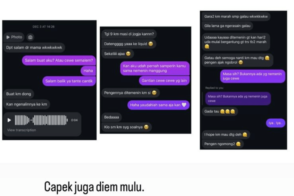 Erika Carlina Respons Klarifikasi DJ Panda dengan Bukti Chat