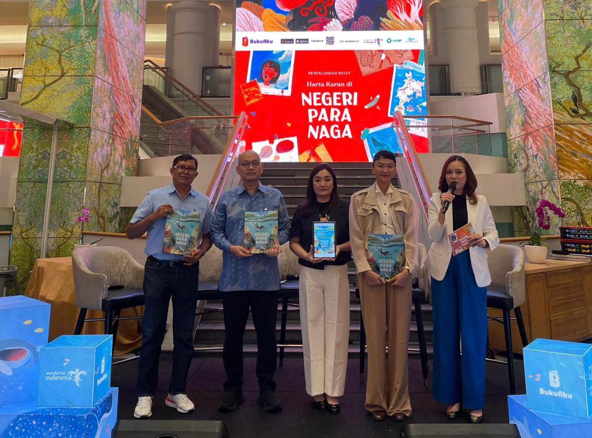 Buku Anak “Petualangan Kelly: Harta Karun di Negeri para Naga”