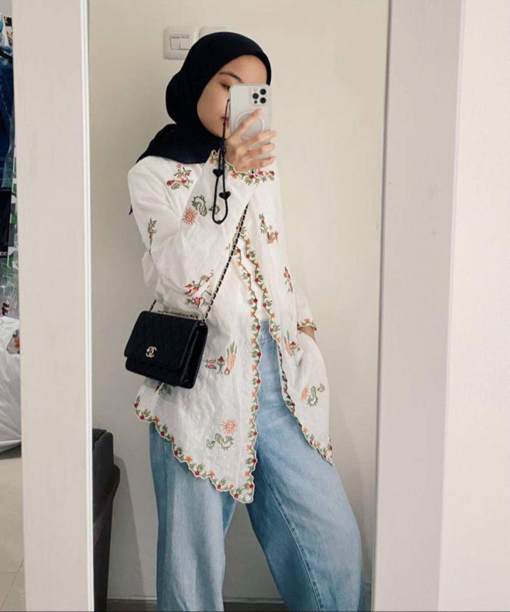 inspirasi kebaya kasual