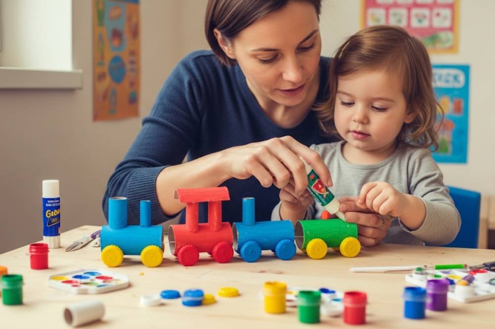 Ide DIY Mainan dari Perabotan Rumah untuk Kids Corner