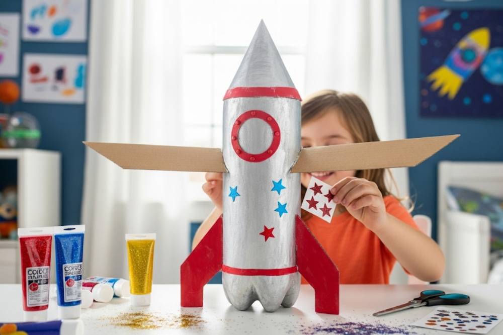 Ide DIY Mainan dari Perabotan Rumah untuk Kids Corner