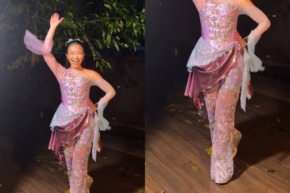 Peringati Hari Kebaya, Ini Gaya Yura Yunita Kenakan Wastra Asli Indonesia