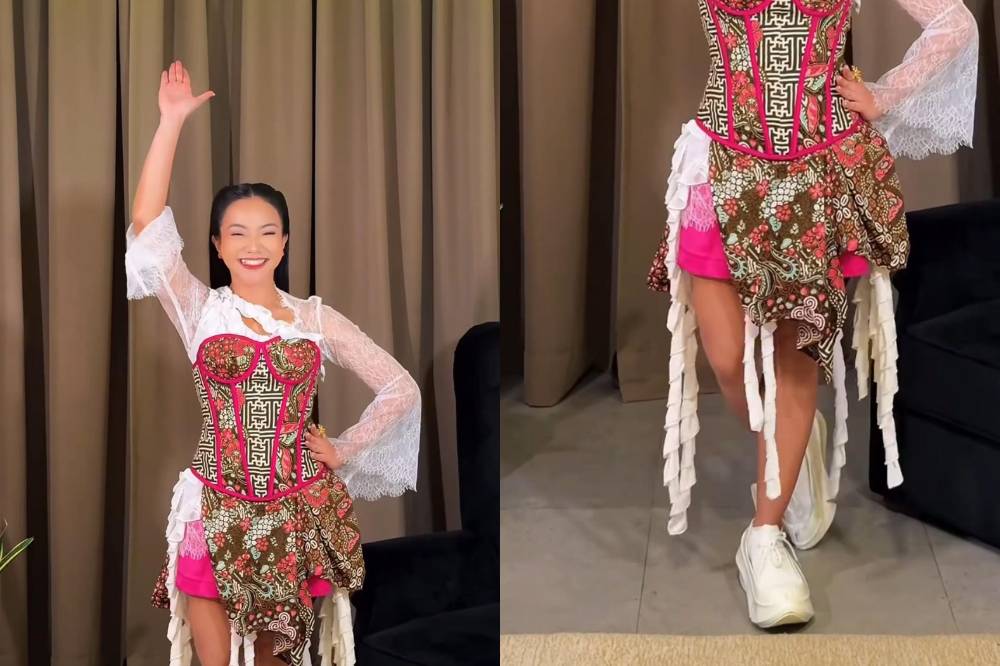 Peringati Hari Kebaya, Ini Gaya Yura Yunita Kenakan Wastra Asli Indonesia