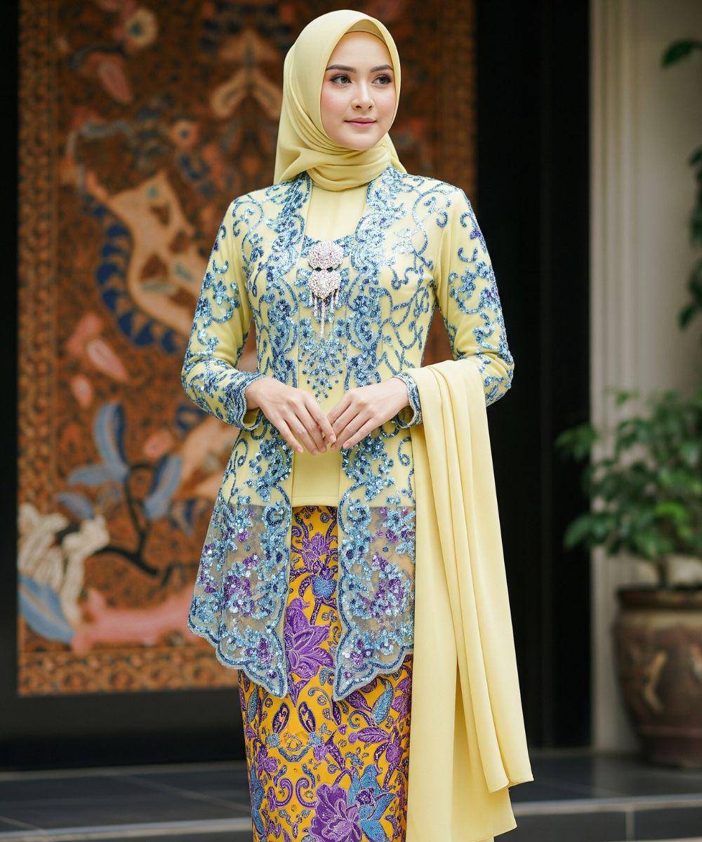 5 Model Kebaya Kutubaru Hijab yang Anggun dan Modis